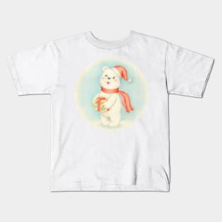 Christmas bear Kids T-Shirt